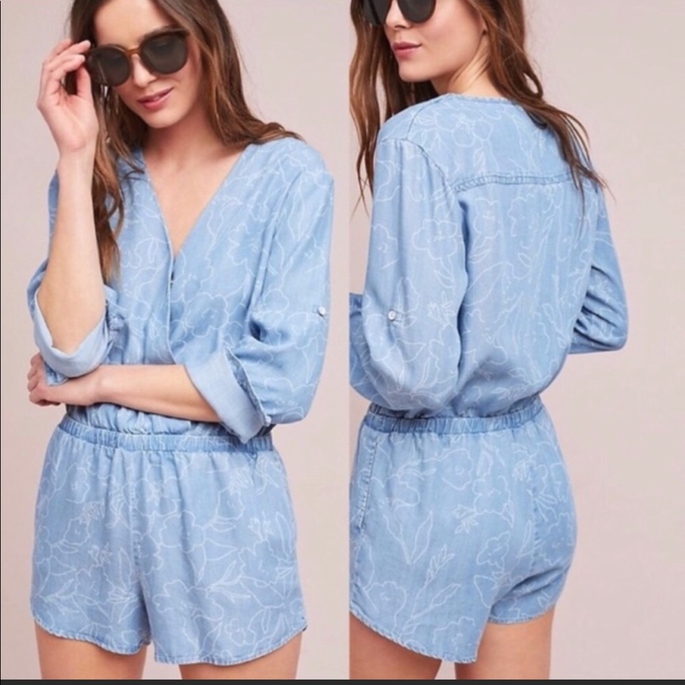 Anthropologie Cloth & Stone Romper